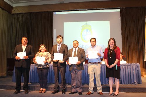 Foto Certificación del Programa de Formación Jurídica año 2016.