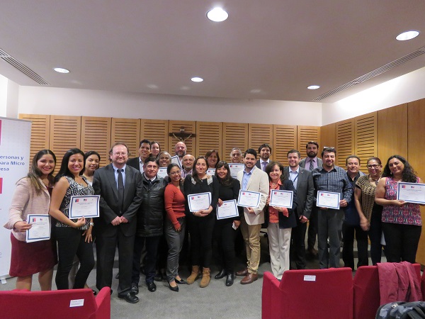Foto Certificación curso a MIPES.